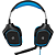 Headset Game Logitech G432 RGB 7.1 Dolby Surround Preto/Azul - Imagem 2
