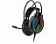 Headset Gamer KMEX AR89 RGB 7.1 USB Preto com Microfone - Imagem 1