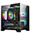 Gabinete Gamer Aquario Hayom Gb1795 Fans Rgb Cor Preto - Imagem 1