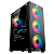 Gabinete Gamer Mid Tower Hayom GB1759 Preto 3 Fans RGB - Imagem 1