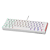 Teclado Mecânico Gamer 60% RGB Clanm Snow Walker V2 Branco - Imagem 3