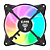 Kit Cooler Fan ARGB Clanm Eurus 120mm com Controladora e Controle Remoto - Imagem 4