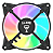 Kit 3 Fans Gamer Eurus ARGB 120mm Controladora Preto Clanm - Imagem 4