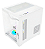 Gabinete Gamer Clanm Snow Grodd Mid Tower RGB Branco Vidro - Imagem 4