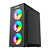 Gabinete Gamer Clanm Smog Mid Tower Preto Sem Fans Vidro Temperado - Imagem 3