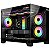 Gabinete Gamer Clanm Guidora Aquário RGB Vidro Preto Sem Fan - Imagem 1
