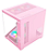 Gabinete Clanm Sem Fans Candy Micro Atx Vidro Temperado Rosa - Imagem 4
