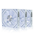 Kit 3 Fans ARGB 120mm Round5 Nordwind Forward Branco Control - Imagem 4