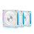 Kit 3 Fans ARGB 120mm Round5 Nordwind Forward Branco Control - Imagem 3