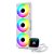 Water Cooler Round5 Boreah 360mm ARGB Com Display Cor Branca - Imagem 2