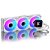 Water Cooler Round5 Boreah 360mm ARGB Com Display Cor Branca - Imagem 3