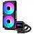 Water Cooler Round5 Boreah Black ARGB 240mm Com Display - Imagem 5