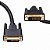 Cabo MD9 DVI-D Macho x DVI-D Macho 24+1 1,50m Preto - Imagem 1