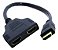 Cabo Duplicador HDMI MD9 1 Macho x 2 Fêmea 20cm 5441 - Imagem 1