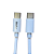 Cabo MD9 Shinka USB-C para USB-C 18W 1m Branco - Imagem 2