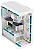 Gabinete Gamer Aquário K-MEX Torre Branca CG-W6DY ATX Vidro Temperado Sem Fans - Imagem 3