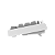 Teclado Mecânico PCYES Mecka White Ghost 65% ABNT2 Switch Blue Rainbow TPMKWGBL - Imagem 3