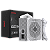 Fonte Gamer PCYes Electro V2 White Ghost 750W 80 Plus Bronze PFC Ativo - Imagem 1