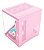 Gabinete Gamer Clanm Grodd Candy Rosa Aquário mATX Vidro Temperado sem Fans - Imagem 3