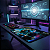 Mousepad Gamer Clanm Chameleon MP-CL 220x180x2mm Base Antiderrapante Preto - Imagem 7