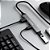 Hub USB-C Fortrek DC41 4 Portas USB 3.0 e USB 2.0 Alumínio - Imagem 2