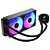Water Cooler Kalkan Aura Digital 240mm ARGB Display LCD Intel AMD Preto KLK00100 - Imagem 4