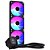 Water Cooler Kalkan Aura Digital 360mm ARGB Display LCD Intel AMD Preto KLK00101 - Imagem 3