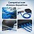 Cabo de Rede LeLong LE-304 RJ45 10 Metros CAT5 Azul Ethernet LAN para Roteador PC Smart TV - Imagem 6