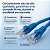 Cabo de Rede LeLong LE-304 RJ45 10 Metros CAT5 Azul Ethernet LAN para Roteador PC Smart TV - Imagem 5