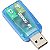 Placa de Som Externa Xtrad USB 5.1 Virtual P2 Fone Microfone PC Notebook XT-2026 Plug and Play - Imagem 1
