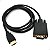 Cabo Adaptador DisplayPort para VGA TSA CO-91 1,8m Preto Conversor de Vídeo DP Macho para VGA Macho - Imagem 2