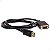Cabo Adaptador DisplayPort para VGA TSA CO-91 1,8m Preto Conversor de Vídeo DP Macho para VGA Macho - Imagem 3