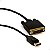 Cabo Adaptador DisplayPort para VGA TSA CO-91 1,8m Preto Conversor de Vídeo DP Macho para VGA Macho - Imagem 1