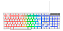 Combo Gamer Clanm Nightmare Snow Rosa 4 em 1 Teclado ABNT2 Mouse 3600 DPI Headset e Mousepad - Imagem 5