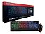 Kit Teclado e Mouse Gamer Thermaltake Challenger RGB 2400 DPI USB Layout US - Imagem 1