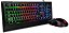 Kit Teclado e Mouse Gamer Thermaltake Challenger RGB 2400 DPI USB Layout US - Imagem 2