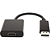 Cabo Adaptador Conversor DisplayPort Macho Para HDMI femea - Imagem 1