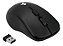 Mouse Sem Fio 5+ MW-500 Office 1000 DPI 2,4GHz Nano USB Preto - Imagem 3