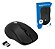 Mouse Sem Fio 5+ MW-500 Office 1000 DPI 2,4GHz Nano USB Preto - Imagem 1
