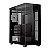 Gabinete Gamer Redragon Deflect CA-609B Vidro Temperado Preto Sem Fans - Imagem 1