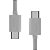Cabo USB-C para USB-C Fortrek U221 1m 3A Branco Trançado - Imagem 4
