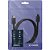 Cabo USB-C para USB-C Fortrek U221 1m 3A Preto Trançado - Imagem 1