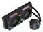 Water Cooler Kalkan Delta V2 240mm ARGB Display LCD PWM Preto KLK00066 - Imagem 4