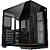 Gabinete Gamer Kalkan Skye RGB Aquário ATX Vidro Temperado Preto Sem Fans KLK00042 - Imagem 4