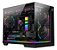Gabinete Gamer Kalkan Saga RGB Aquário Micro ATX, Vidro Temperado, Preto, Sem Fans - KLK00044 - Imagem 1