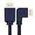 Cabo HDMI 2.0 Aquário 3m 4K Ultra HD com Conector 90° Gold - Imagem 1