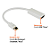 Adaptador Mini DisplayPort para HDMI 15cm Branco para TV e Monitor - Imagem 1