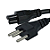 Cabo Força Notebook Tripolar IEC C5 Mickey 1,5m 10A Dex - Imagem 4