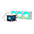 Water Cooler TRYX HOLO ARGB 360mm Branco com Tela Holográfica - Imagem 1
