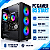 PC Gamer Completo BS Start Ryzen 5 2400G, Vega 11, A520, 16GB DDR4, SSD NVMe 500GB, Monitor 23, Kit Gamer e Cooler RGB - Imagem 1